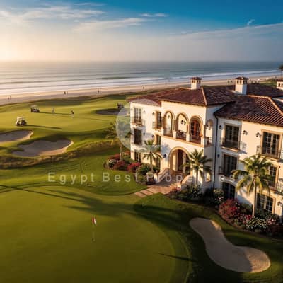 Exclusive on 18 Hole golf course- Lowest 2 two bedroom Chalet for sale at Wadi Yemm- 3 years delivery - Modon Ras El Hekma Coastal City