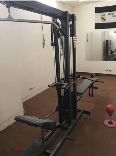  KMI MULTI GYM – Home Gym كامل للبيع بـ 11,000 جنيه فقط