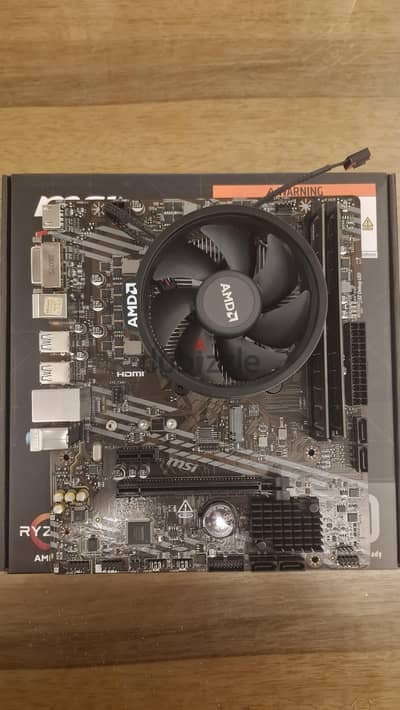 Ryzen 5 3400G + A520M + 16GB KLEVV DDR4