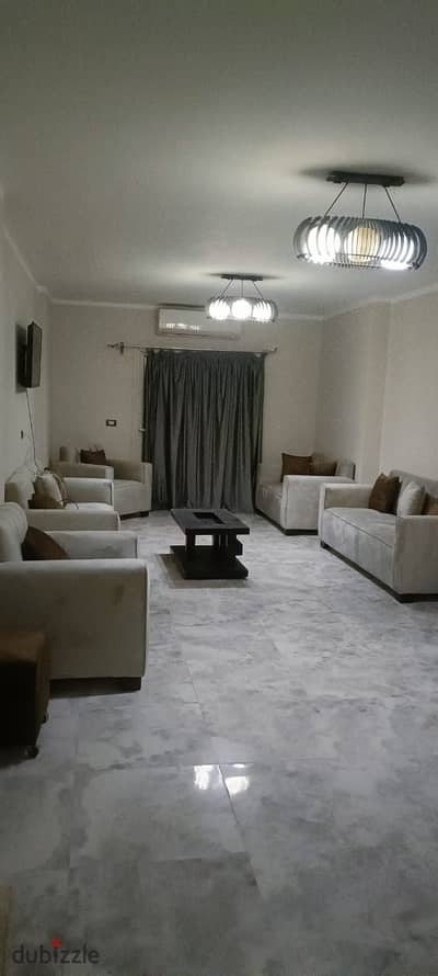 Furnished apartment for rent fully air-conditioned in Al-Ahram Gardens area