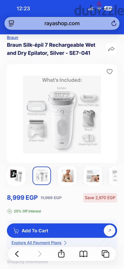 Braun silk epil 7