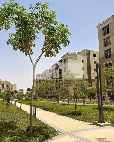 Ready for immediate occupancy, studio with a view of the villas at the lowest cash price in Sarai, within S2 Mostakbal City.