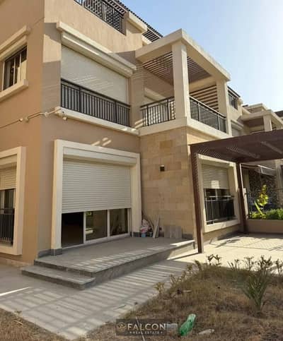 Standalone villa for sale, fully finished (290 sq m - 3 floors) next to Sodic East compound - lowest price in Talala Talal New Heliopolis compound