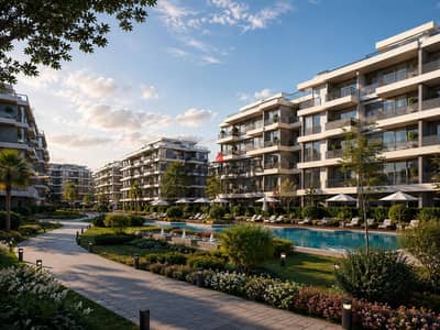 10-Year Installments, Two-Bedroom Apartment for Sale in Sheikh Zayed, Green Revolution with a 485K Down Payment