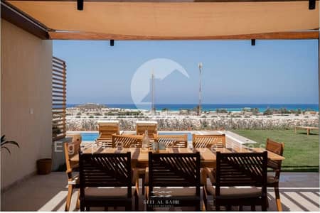 متفوتش الفرصه ديه بالسعر ده  شاليه  بحري فيو لاجون  الاستلام خلال سنتين بمقدم 10% وأقساط على اطول فتره الاوفر ده  لفترة محدودة - بيت البحر، سيدي حنيش