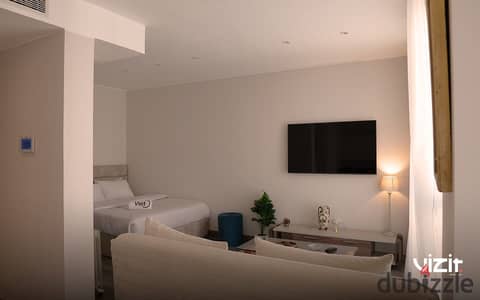 Book a studio apartment at the best price in the most prestigious and luxurious compound in Sheikh Zayed, in Zed Compound.