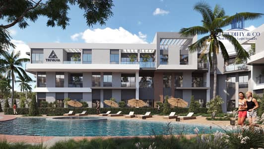 Experience a modern lifestyle in the Trivana project, a two-bedroom apartment.