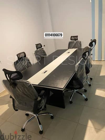 ترابيزة اجتماعات مودرن خشب mdf اسباني - meeting table
