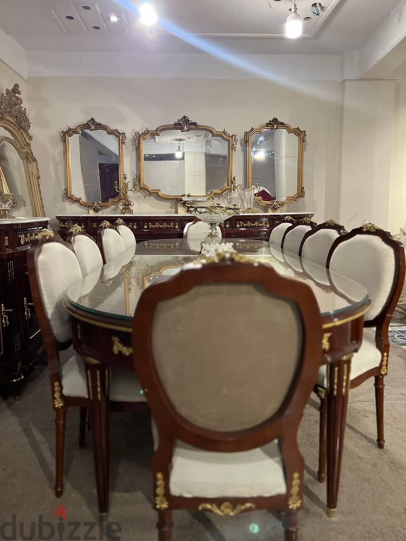 New Classic Dining Set For Sale 4