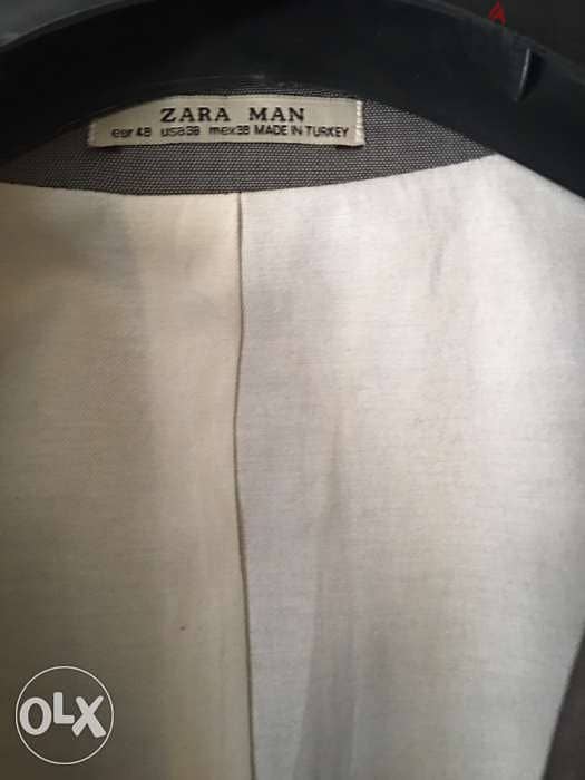 blazer Zara Man size small 48 made in turkey 4