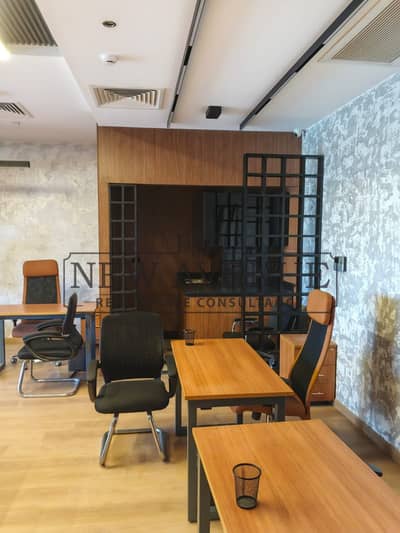 Delivered Fully Furnished Office 100 meter for Sale in East Hub Mall in Madinaty