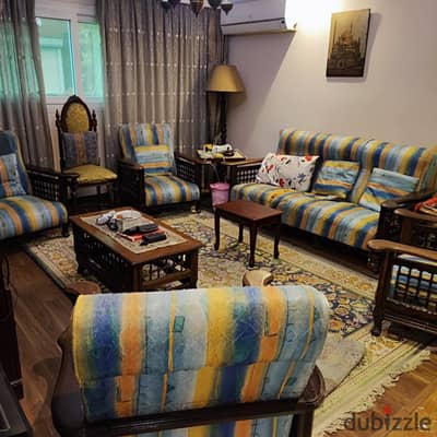 Apartment for sale in the most upscale locations of Heliopolis with a garden view