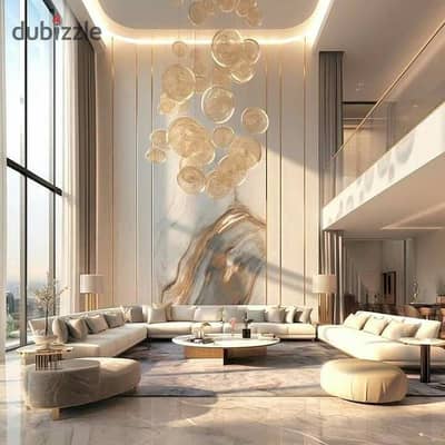 للبيع فيلا ستاند الون 485م في كمبوند جيرونا كمبوند سكني راقٍ ويقع في قلب زايد الجديدة بمقدم 10%