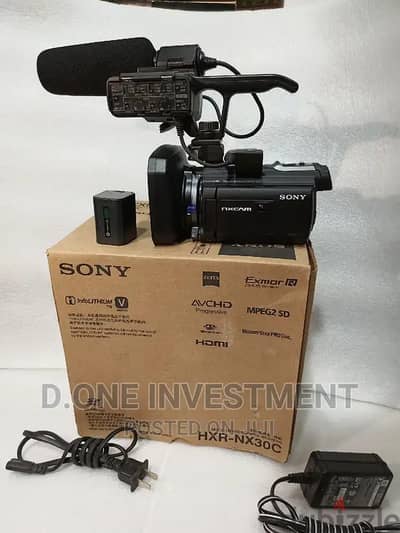 سوني هاند كام احترافيه موديل نادر جدا  Sony HXR- NXP30