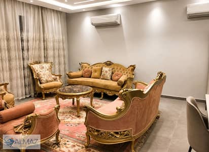 شقه مفروشه اول سكن فيو لاند سكيب للايجار في كمبوند الباتيو اورو في التجمع الخامس بالقر ب من  شارع التسعين الشمالي