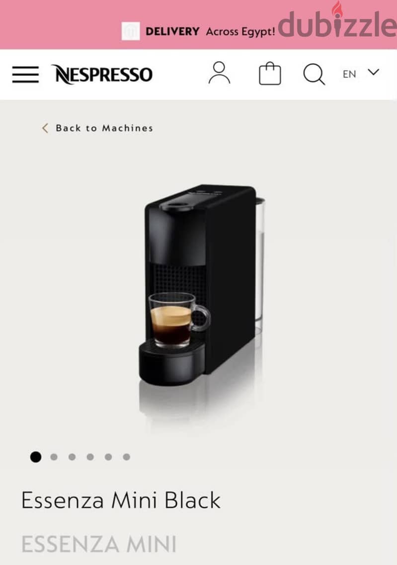 Coffee machine Nespresso Essenza Mini Black 2