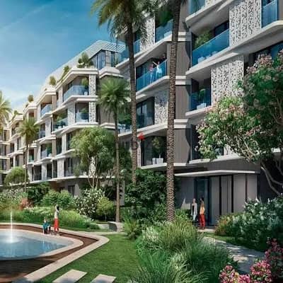 119 sqm apartment for sale in Seven Residence, Hadayek October. Prime investment opportunity with 10% down payment and installments up to 9 years.