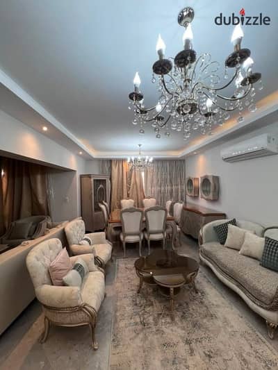 – Apartment 131 meters for sale in Madiinat al-Rihab 2 furnished and equipped