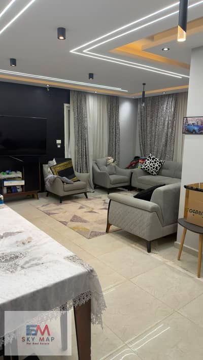 An exceptional opportunity for a successful investment or personal residence in Madinaty: a Model 200 apartment featuring a 124m² interior area plus a An exceptional opportunity for a successful investment or personal residence in Madinaty: a Model 200 apartment featuring a 124m² interior area plus a