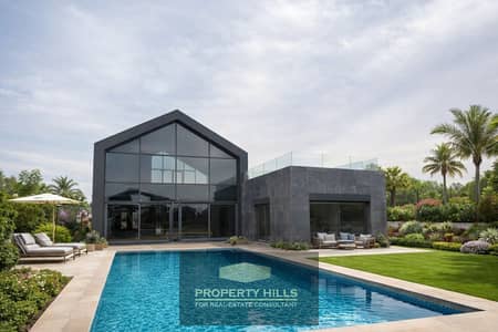 Receive immediately a panoramic villa, a 620 meter, 3 story property with a private swimming pool, located next to Zayed Greens and Al Karma.