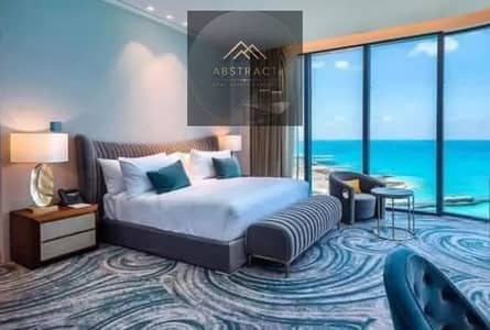 شاليه فندقية فيو على البحر بالرووف للبيع في امواج سيدي عبدالرحمن - الساحل الشمالي - Amwaj north coast بجوار طريق الفوكا دقائق ل مراسي وهاسيندا باي