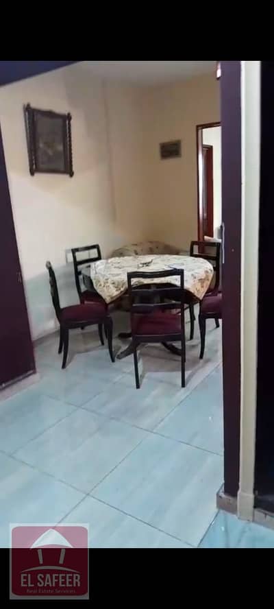 Furnished apartment for annual rent 140m in Roshdy, branching off Syria Street