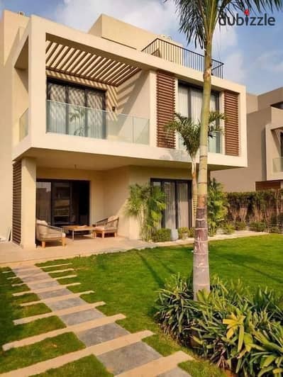 Receive a villa with a huge garden and a view of the dancing fountain in the heart of October – quick delivery and an opportunity that will not be repeated