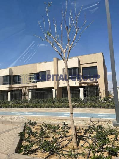 Townhouse corner with Prime location for sale in Badya Palm Hills