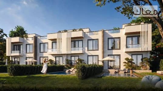 تاون هاوس كورنر 225م + جاردن 148م | 4 غرف | مقدم 2.5% وتقسيط على 10 سنين