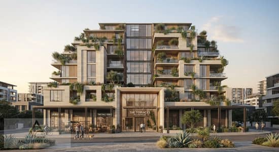 Down payment 429,100 apartments for sale ground in Garden 89 m + Garden 32 m, two rooms, a bathroom and a kitchen in Al-Maqtam, Upper Plateau, and an