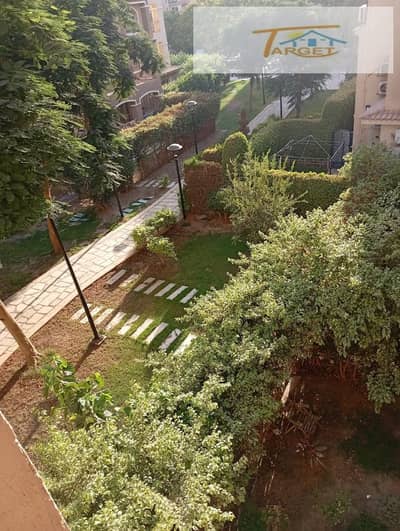 مدينتى للايجار قانون شقه 136 متر 3 غرف نوم و 2 حمام فيو جاردن B2