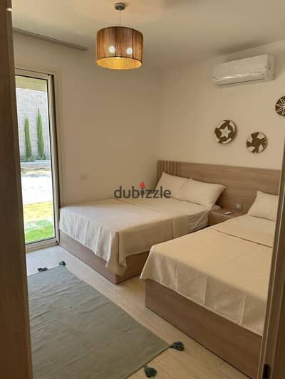 fully finished chalet with pool view prime location in porto golf marina