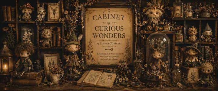 Cabinet of Curious Wonders by Lorena Giraudier 