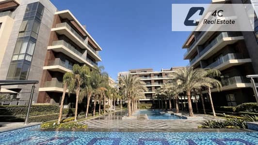 باقل من سعر الماركت ب 600 الف شقة بحري بالكامل 3 غرف نوم استلام فوري برايم لوكيشن للبيع فى كمبوند الباتيو اورو التجمع الخامس  El Patio Oro New Cairo