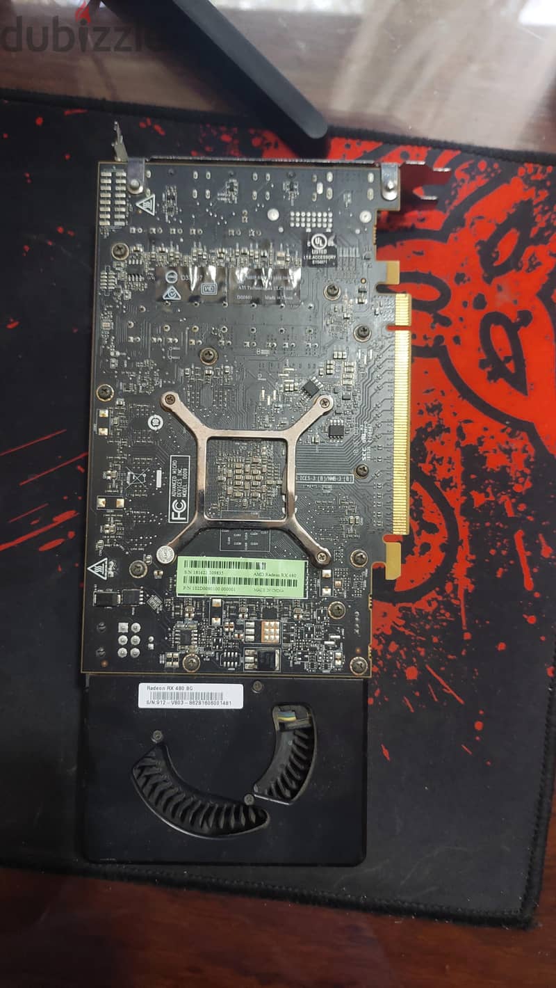 AMD RX 480 8gb 1