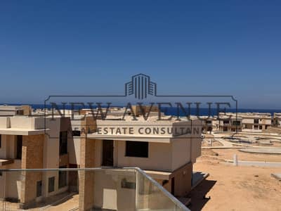 Distinctive fully Finished Ground chalet with a very prime location and sea view for sale in Silver sands by Ora