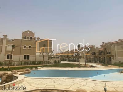منزل مزدوج للبيع في الباتيو اورو, كمبوندات التجمع الخامس توين هاوس بحري جاهز للاستلام يطل على حمام السباحه