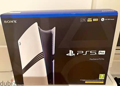 PS5 pro with warranty بلايستيشن 5 برو لسة في الضمان