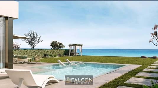 first row in sea villa ready to move now finished+furnished with ACS marina 5+north coast