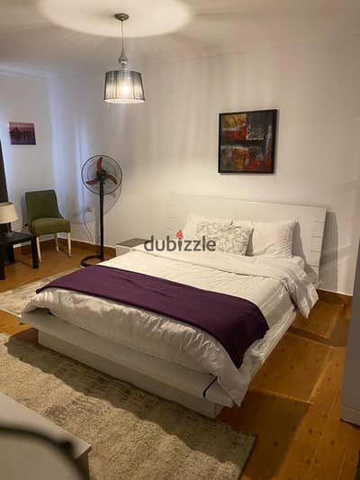 145 sq m furnished apartment for rent in Madinaty B6, prime location Near services and traffic.