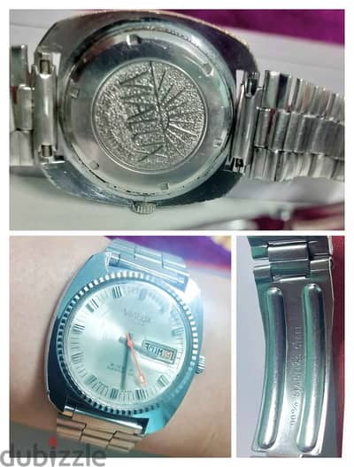 Vialux Swiss Super Automatic Watch 21Jewels ساعة سويسرى 21حجر