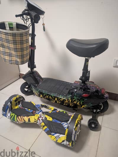Hoverboard & Scooter Bundle