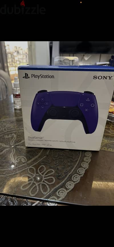 دراع بلايستيشن 5 ،،  Sony DualSense Controller Galactic Purple