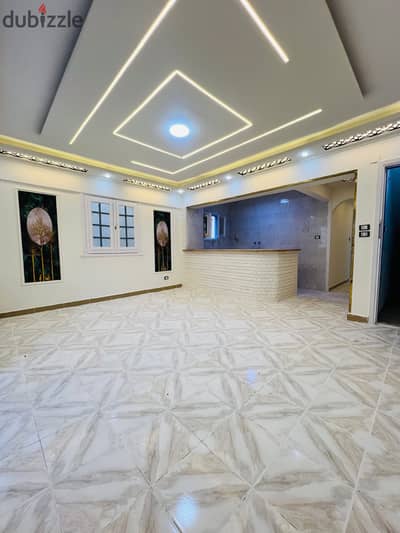 شقه في الإسكندرية العجمي شاطي النخيل تصلح لي السكن طول العام والمصيف تشطيب فاخر ومميز جدا