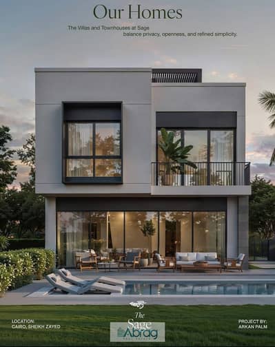 Villa Standalone at One 33 Arkan Palm Badr Eldin Prime Location Over 9 Years Installments