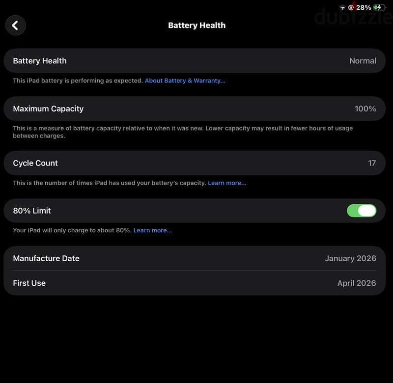 iPad A16 wifi 1