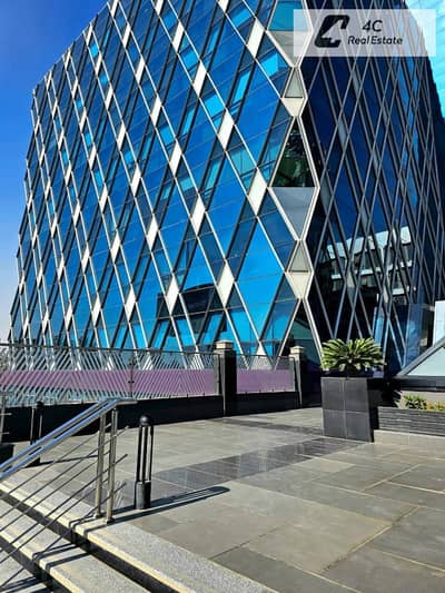 Under market price Office for sale fully finished ready to move very prime location in Cairo Business Plaza , New Cairo