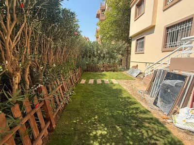 For sale in my city, an apartment with an area of 97 meters with a garden