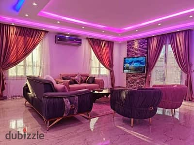 Furnished apartment for daily or monthly rent in Heliopolis, super lux