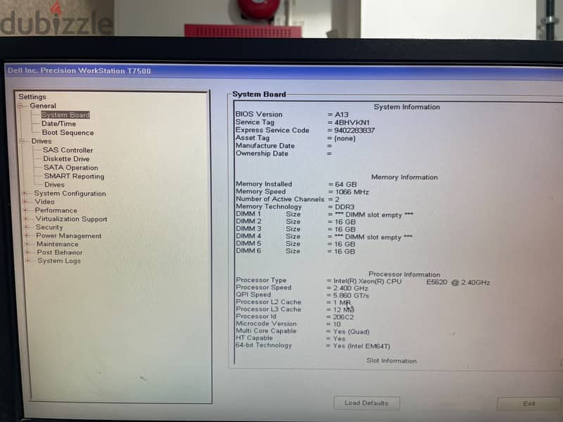 Dell Precision T7500 3
